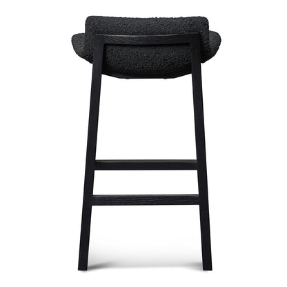 Harris 65cm Bar Stool - Full Black
