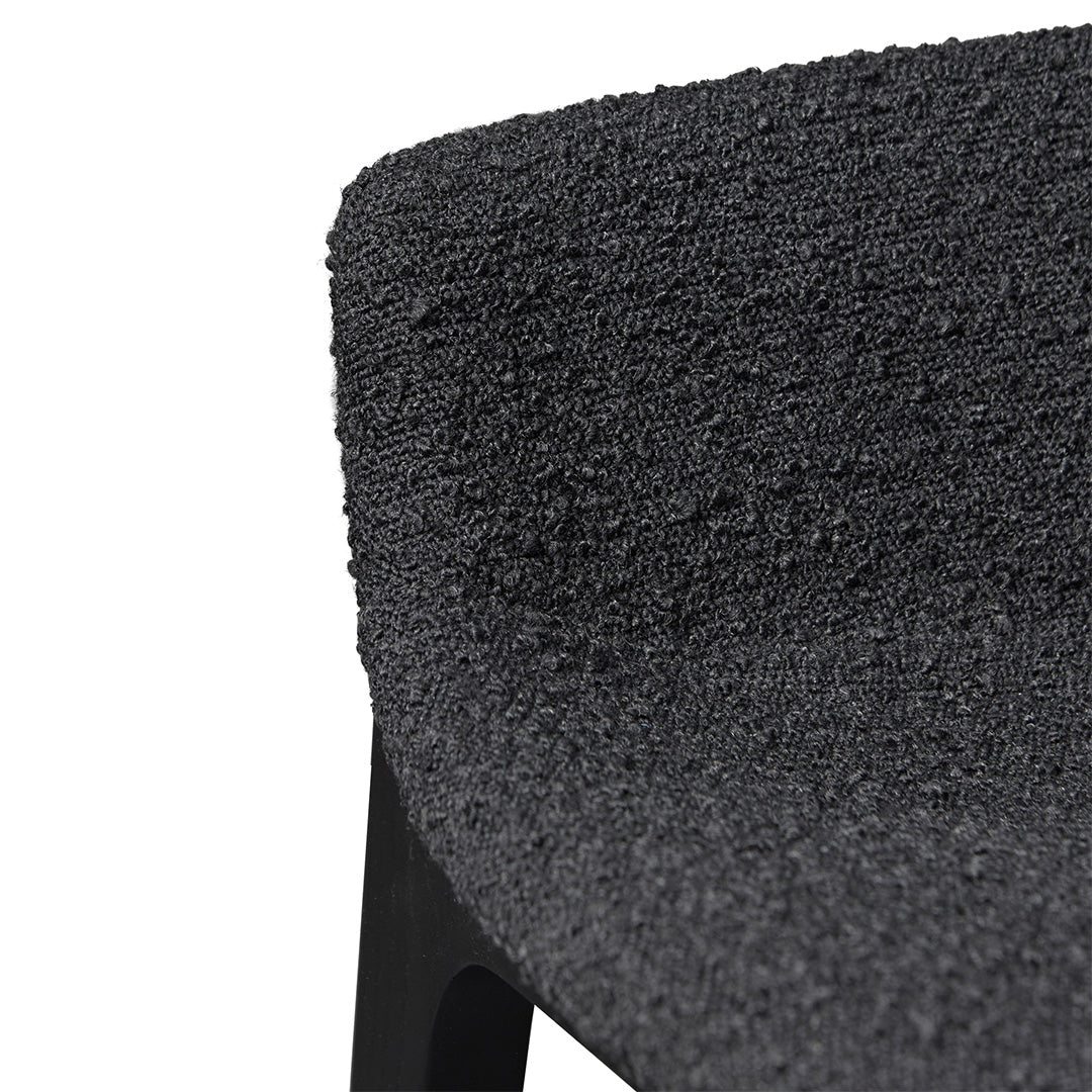 Harris 65cm Bar Stool - Full Black