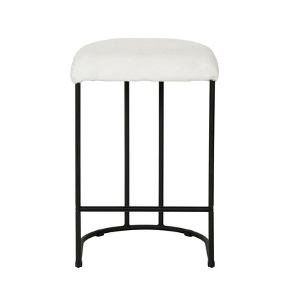 65cm Bar Stool - White Rabbit (Set of 2)