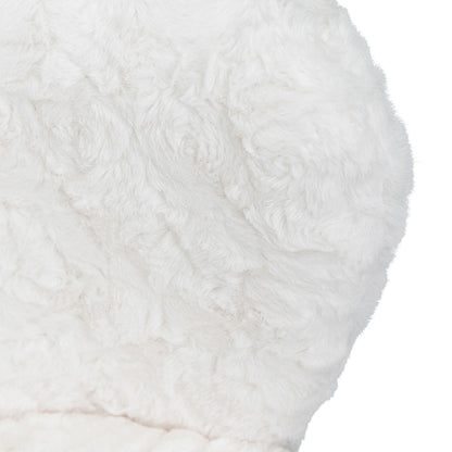 Set of 2 - Flossie 65cm Fabric Bar Stool - Cloud Fur