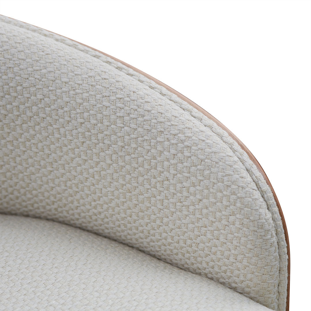 Nicholas 65cm Natural Bar Stool - Beige