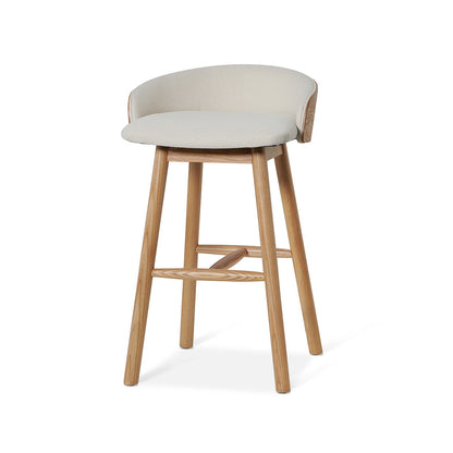 Nicholas 65cm Natural Bar Stool - Beige