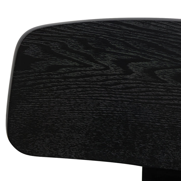 Martino 75cm Bar Stool – Full Black – view 4