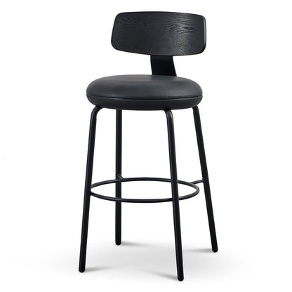 Bar Stool - Full Black