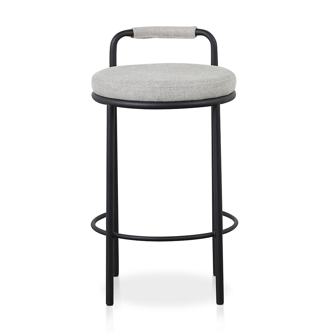 Set of 2 - Karimi 65cm Bar Stool - Coastal Light Grey