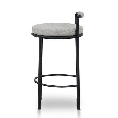 Set of 2 - Karimi 65cm Bar Stool - Coastal Light Grey