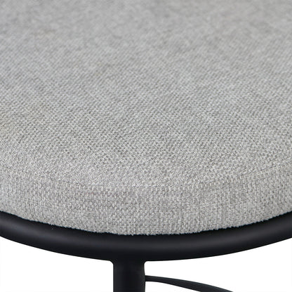 Set of 2 - Karimi 65cm Bar Stool - Coastal Light Grey