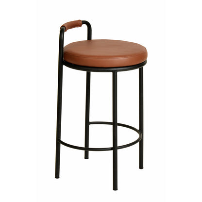 65cm Bar Stool - Brown (Set of 2)