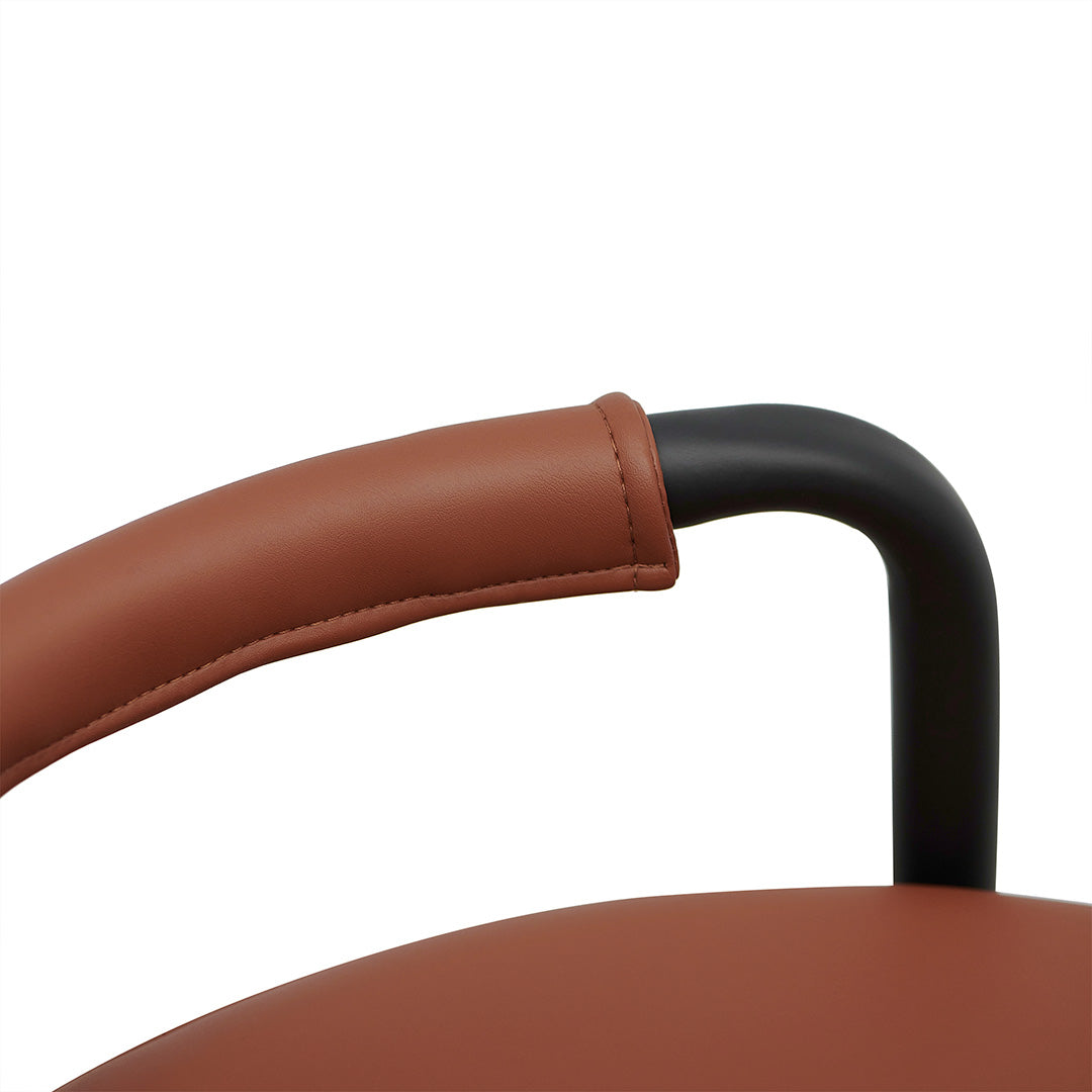 Set of 2 - Karimi 65cm Bar Stool - Brown