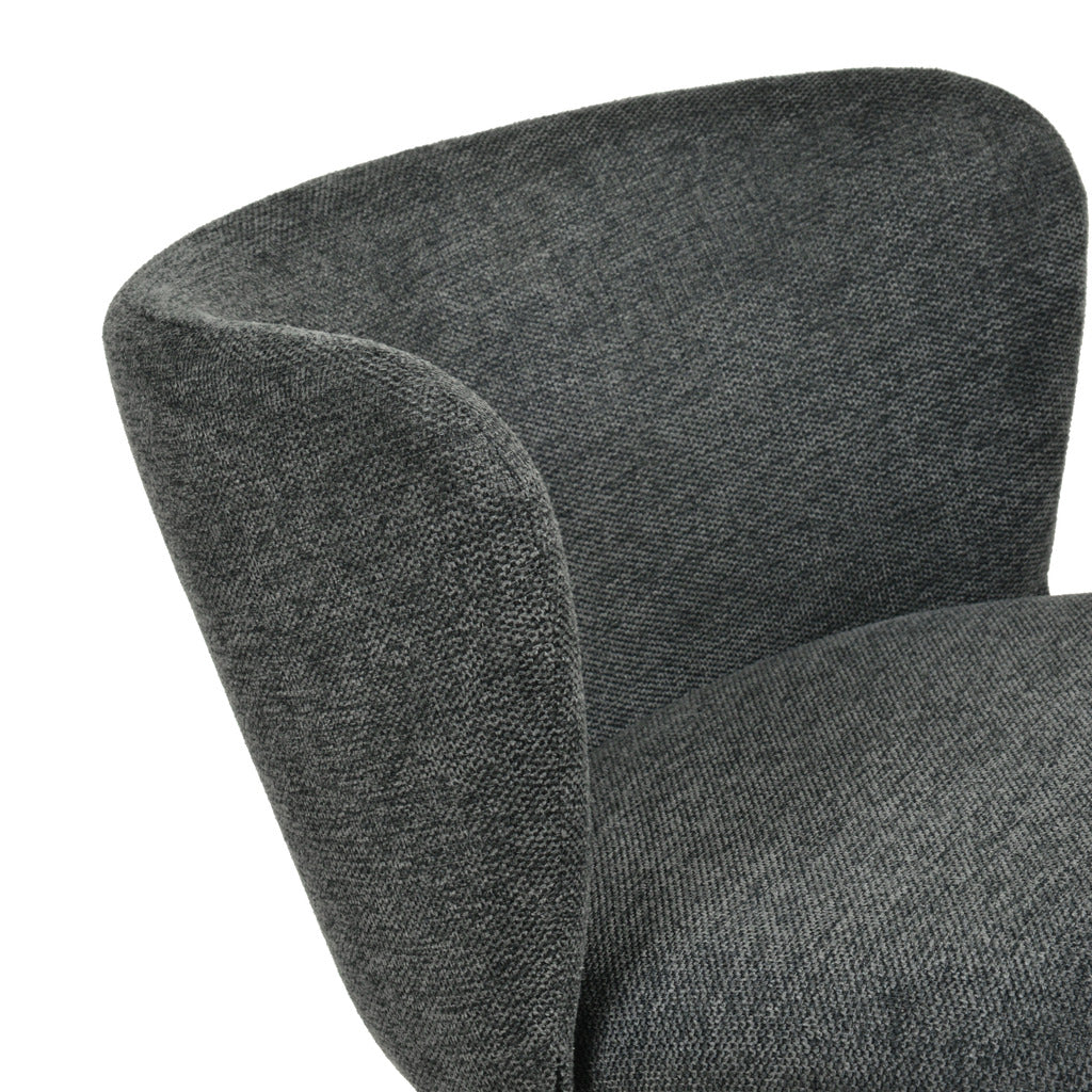 Set of 2 - Flossie 65cm Bar Stool - Charcoal Grey