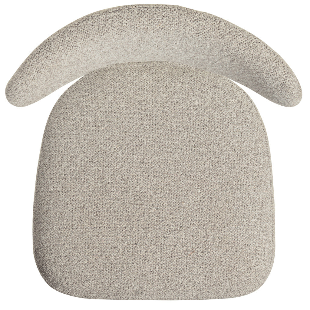 Set of 2 - Ambrosi 65cm White Bar Stool - Clay Grey