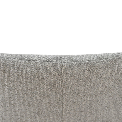 Set of 2 - Cody 68cm Fabric Bar Stool - Spec Grey