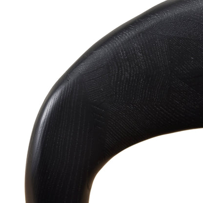 Set of 2 - Caspar 65cm Bar Stool - Full Black