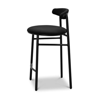Set of 2 - Oneal 65cm Bar Stool - Full Black