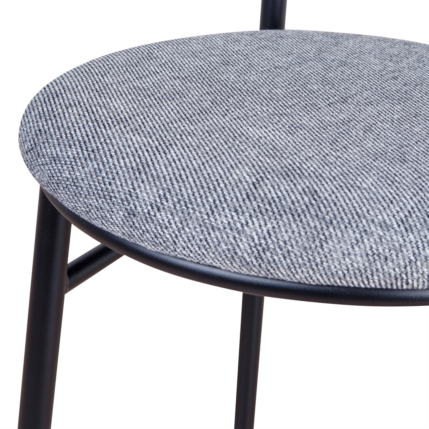 Set of 2 - Oneal 65cm Bar Stool - Lava Grey