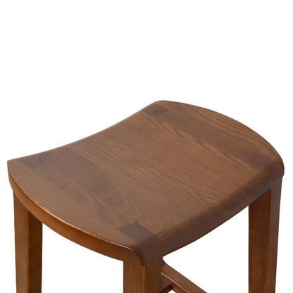 Ex Display - Judy 62cm Bar Stool - Walnut