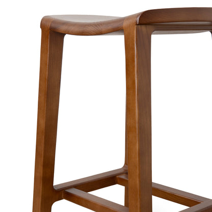 Ex Display - Judy 62cm Bar Stool - Walnut