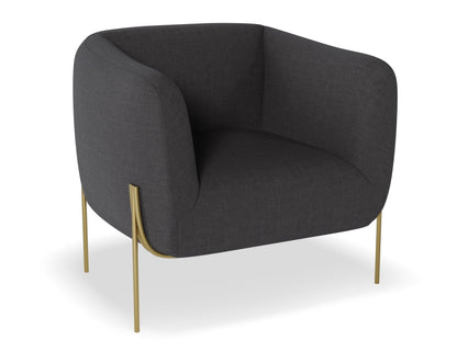 Belle Lounge Chair - Storm Grey