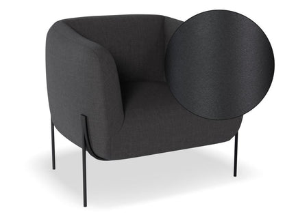 Belle Lounge Chair - Storm Grey
