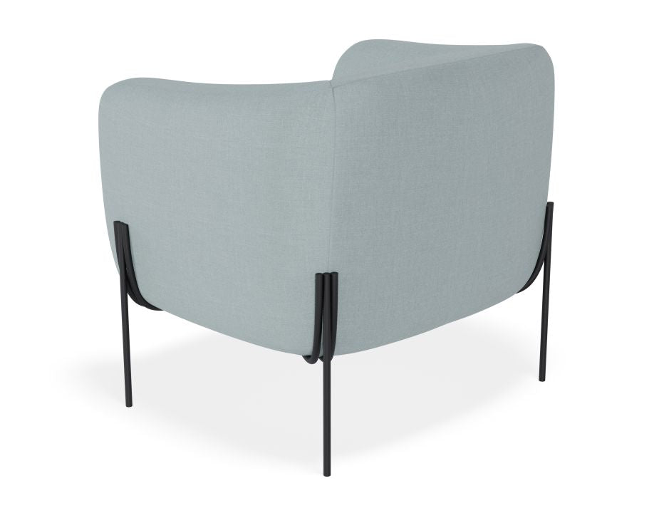 Belle Lounge Chair - Sky Blue