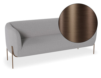 Belle 2.5 Seater Sofa - Cloud Grey
