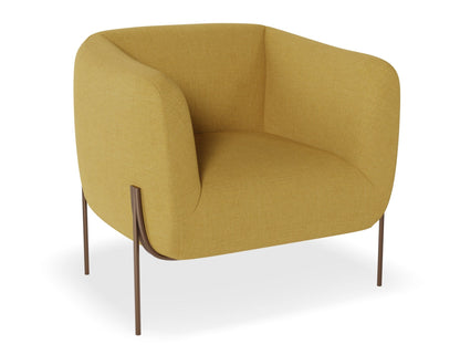 Belle Lounge Chair - Tuscan Yellow