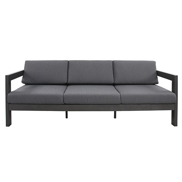 Artemis 3 Seater Outdoor Sofa - Charcoal