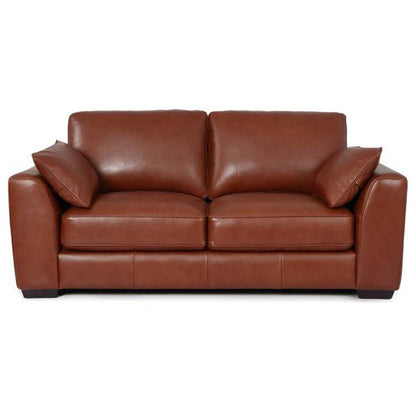 Bremen 2-Seater Leather Sofa - Butterscotch