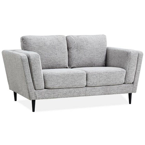 Bristol 2 Seater Fabric Sofa - Pepper