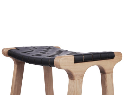 Brooklyn Backless Stool - Natural Frame