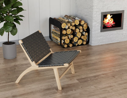 Brooklyn Lounge Chair - Natural Frame
