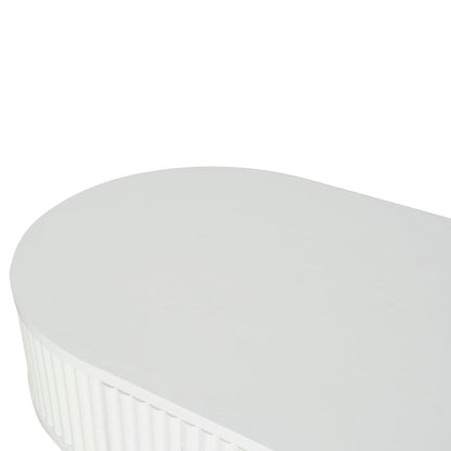 1.2m Coffee Table - Warm White
