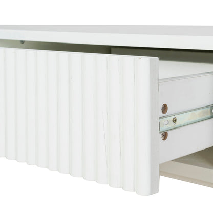 1.2m Coffee Table - Warm White
