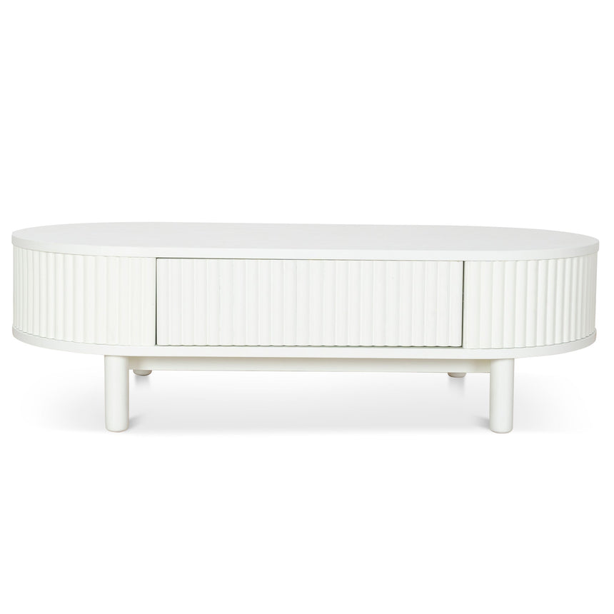1.2m Coffee Table - Warm White