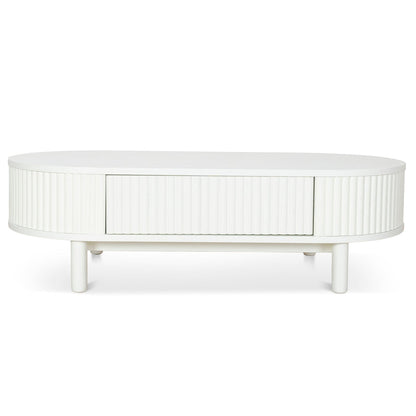 1.2m Coffee Table - Warm White