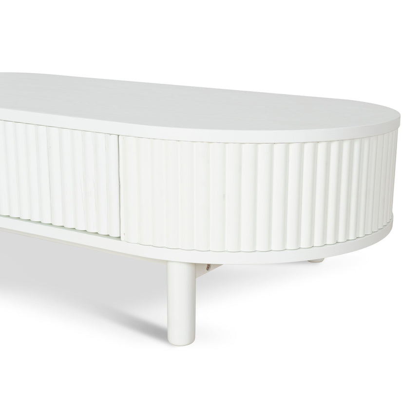 1.2m Coffee Table - Warm White
