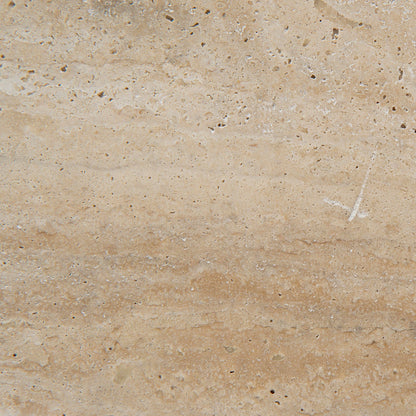 1.2m Oval Travertine Coffee Table - Natural