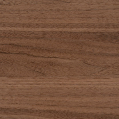 1.1m Round Coffee Table - Walnut