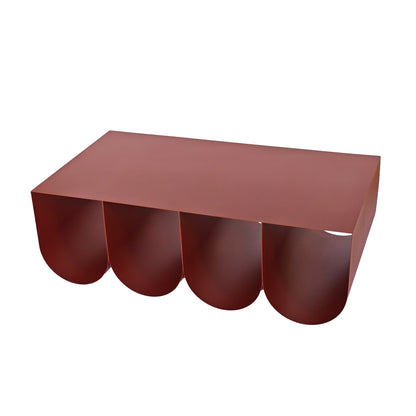 1.1cm Coffee Table - Burgundy Red