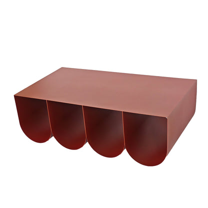 1.1cm Coffee Table - Burgundy Red