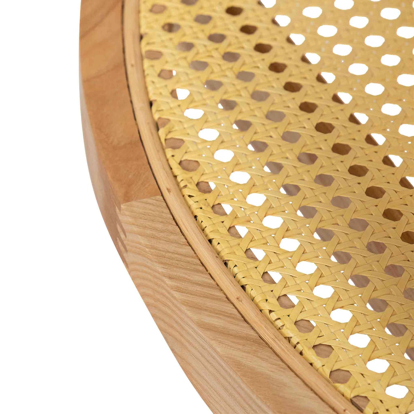 Glass Top Coffee Table - Natural - Last one