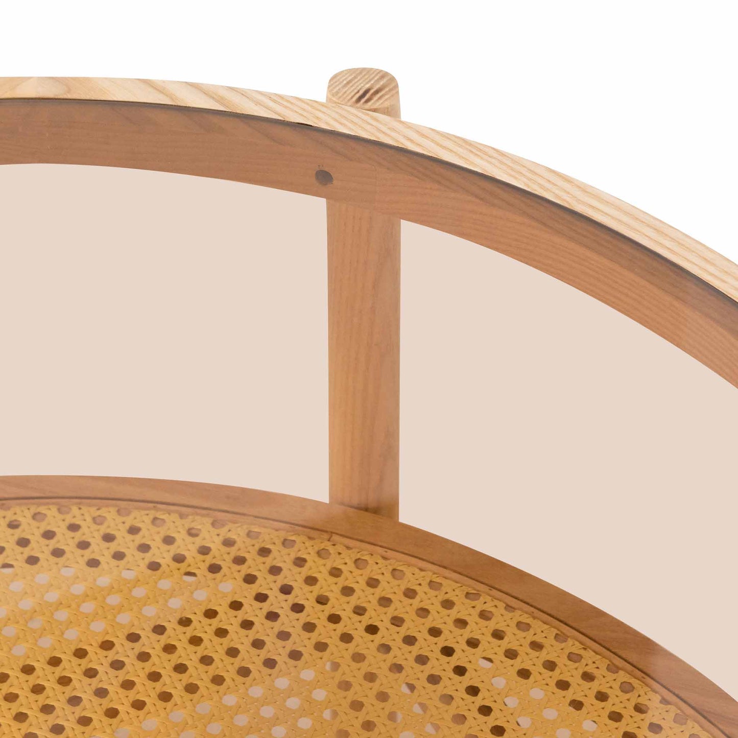 Glass Top Coffee Table - Natural - Last one