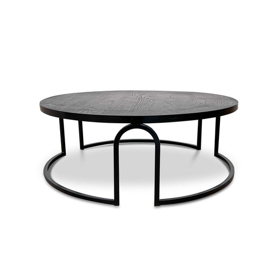 Oak Coffee Table - Full Black
