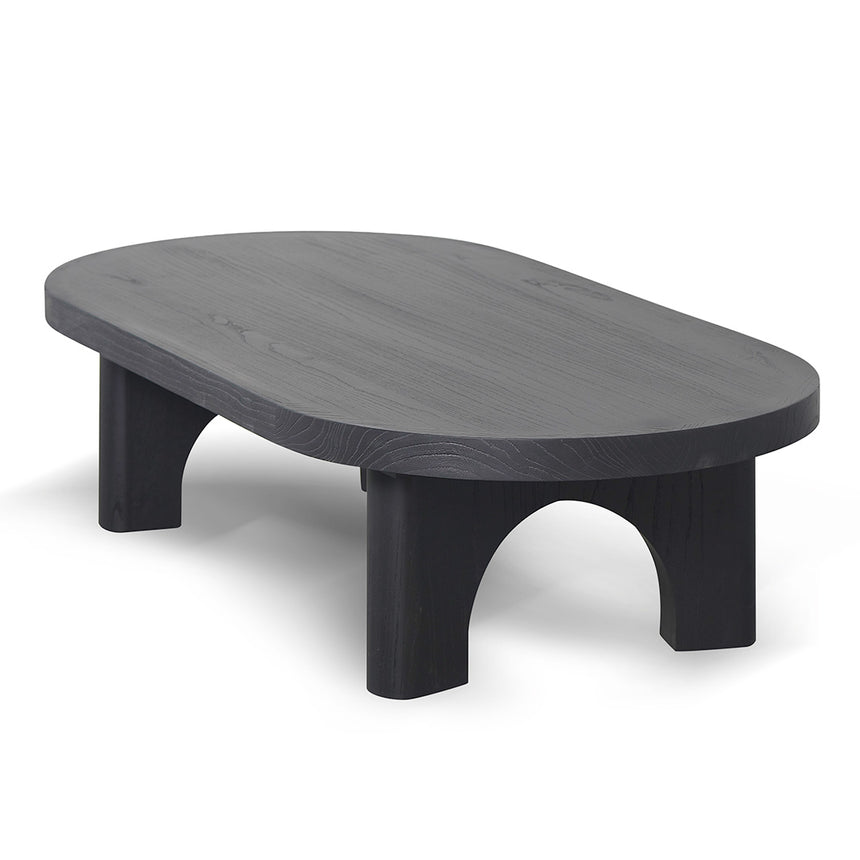 140cm Coffee table - Full Black