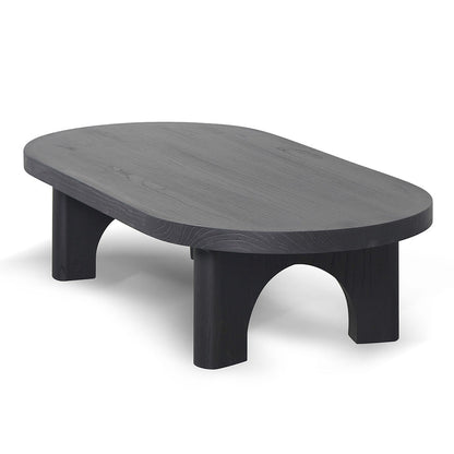 140cm Coffee table - Full Black