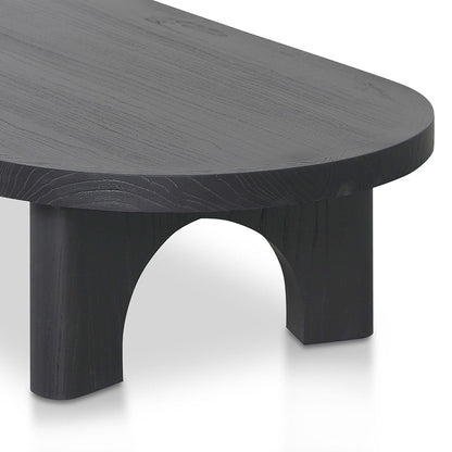 140cm Coffee table - Full Black