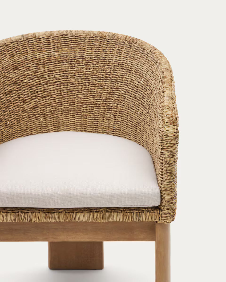 Chori Rattan Outdoor Dining Chair - Natural