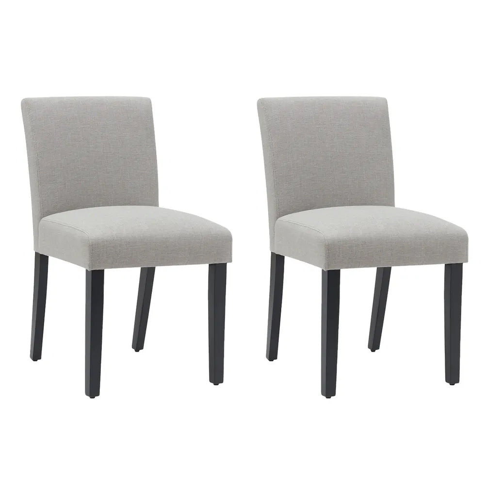 Christie Dining Chair Set of 2 - Taupe