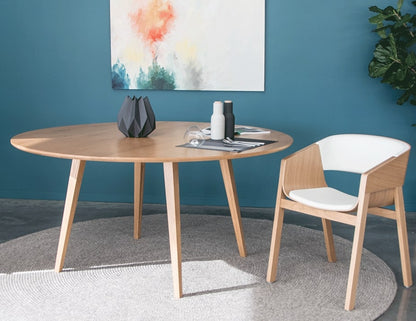Copenhagen Table - 155cm - Round - Natural