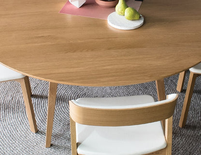 Copenhagen Table - 155cm - Round - Natural